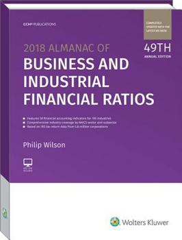 Paperback Almanac of Business & Industrial Financial Ratios Book