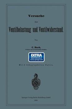 Versuche �ber Ventilbelastung Und Ventilwiderstand
