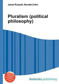 Paperback Pluralism (Political Philosophy) Book