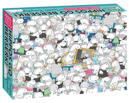 Misc. Hippos Go Berserk!: 1000-Piece Puzzle Book