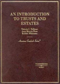 Hardcover An Introduction to Trusts and Estates Book