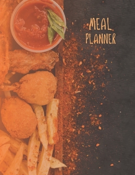 Meal Planner: Bloom Daily Planners Weekly Meal Planning Pad, Meal Planner, Shopping List Food Planning Organizer and Grocery List 8.5 x 11, 100 Pages