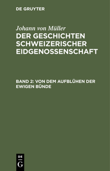 Hardcover Von Dem Aufblühen Der Ewigen Bünde [German] Book