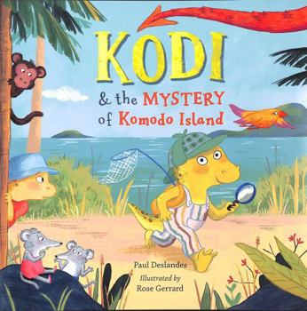 Paperback Kodi and the mystery of Komodo Island Book