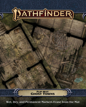 Game Pathfinder Flip-Mat: Ghost Towns Book