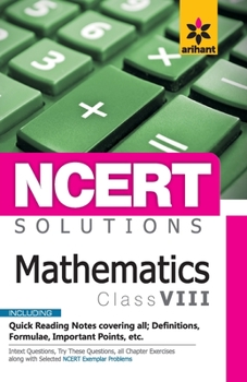Paperback NCERT Solutions Maths 8th Book