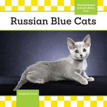 Library Binding Russian Blue Cats Book