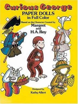 Paperback Curious George Paper Dolls Book