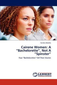 Paperback Cairene Women: A "Bachelorette", Not A "Spinster" Book
