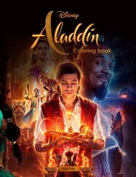 Paperback Aladdin Coloring Book