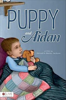 Paperback Puppy and Aidan Book