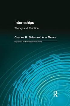 Paperback Internships: Theory and Practice Book