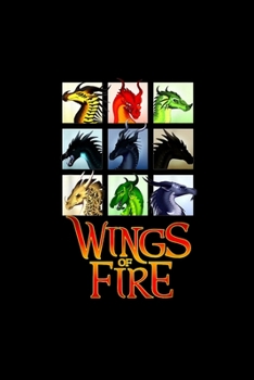 Wings of Fire Notebook: Blank Lined Notebook Journal for Work, School, Office 6x9 110 page
