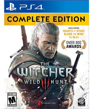 Game - Playstation 4 Witcher : Wild Hunt Complete Edition Book