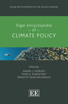 Hardcover Elgar Encyclopedia of Climate Policy (Elgar Encyclopedias in the Social Sciences series) Book