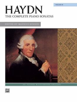 Paperback The Complete Piano Sonatas, Vol 3 Book