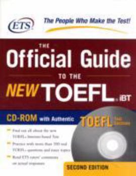 Paperback The Official Guide to the New TOEFL iBT with CD-ROM by Educational Testing Service Book