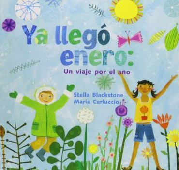 Paperback YA Llegó Enero: Uni Viaje Por El Año (Unit 3, Book 11): Big Book Grade K [Spanish] Book