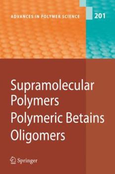 Paperback Supramolecular Polymers/Polymeric Betains/Oligomers Book