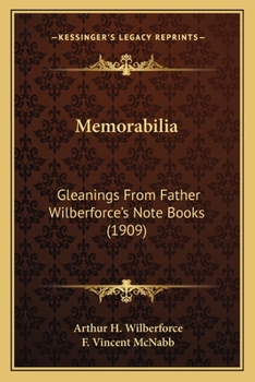 Paperback Memorabilia: Gleanings From Father Wilberforce's Note Books (1909) Book