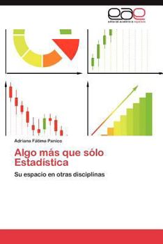 Paperback Algo Mas Que Solo Estadistica [Spanish] Book