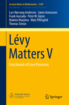 Paperback Lévy Matters V: Functionals of Lévy Processes Book