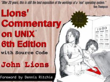 Paperback Lions' Commentary on Unix Book