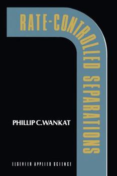 Hardcover Rate-Controlled Separations Book