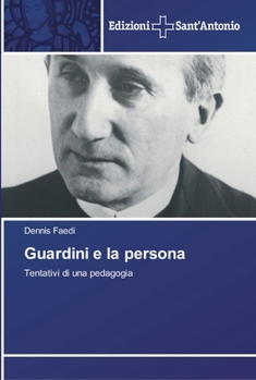 Paperback Guardini e la persona [Italian] Book