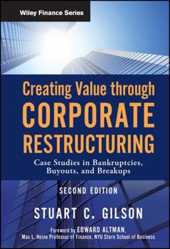 Hardcover Creating Value Through Corporate Restructuring Book
