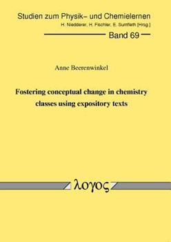 Paperback Fostering Conceptual Change in Chemistry Classes Using Expository Texts Book