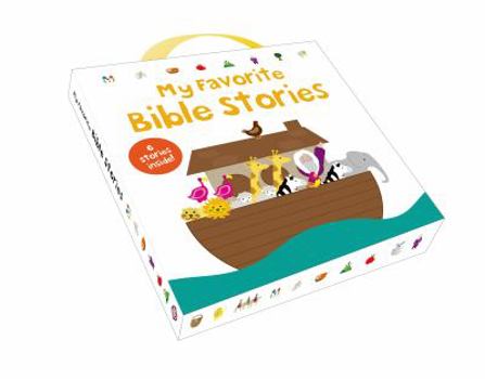 Paperback My Favorite Bible Stories: Noah's Ark, the Miracles of Jesus, the Birth of Jesus, the Story of Easter, the Story of Moses, the Story of Creation Book