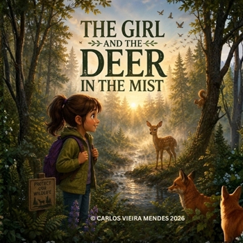 The Girl and the Deer in the Mist