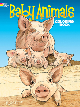 Paperback Baby Animals Coloring Book