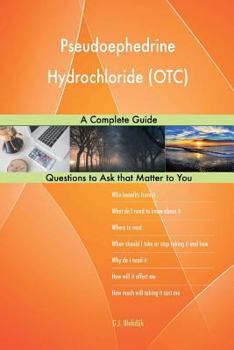 Paperback Pseudoephedrine Hydrochloride (OTC); A Complete Guide Book