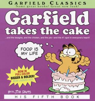 Paperback Garfield Takes the Cake Book