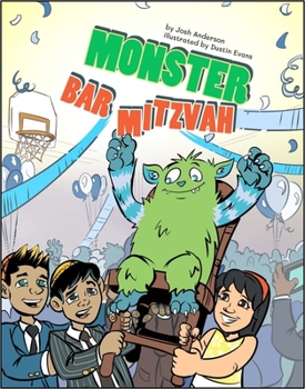 Hardcover Monster Bar Mitzvah Book