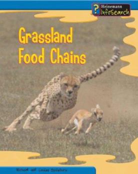 Hardcover Grassland Food Chains Book