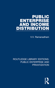 Paperback Public Enterprise and Income Distribution Book