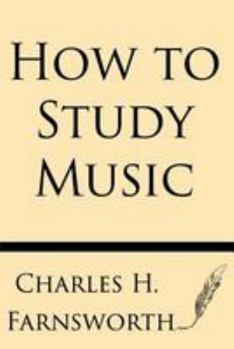 Paperback How to Study Music Book