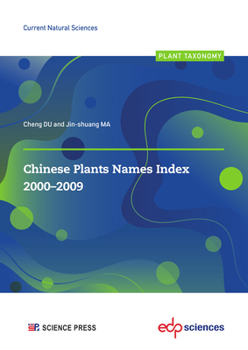 Paperback Chinese Plants Names Index 2000-2009 Book