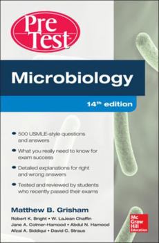 Paperback Microbiology Pretest Self-Assessment and Review 14/E Book