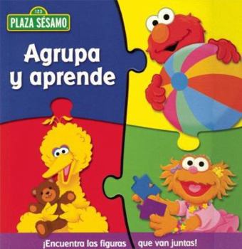 Hardcover Plaza Sesamo: Agrupa y Aprende [Spanish] Book