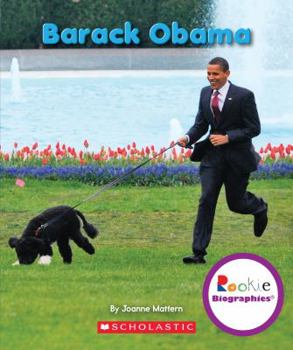 Library Binding Barack Obama Book