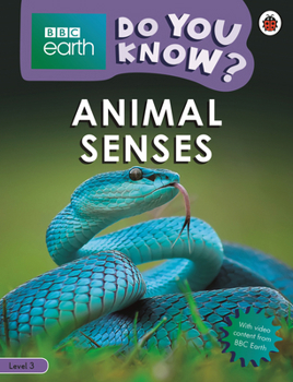 Paperback Do You Know? Level 3 - BBC Earth Animal Senses Book