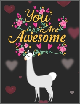 You are Awesome: Llama Alpaca Planner & Calendar, Daily Weekly Planner with Monthly quick-view/over view with 2020 Planner