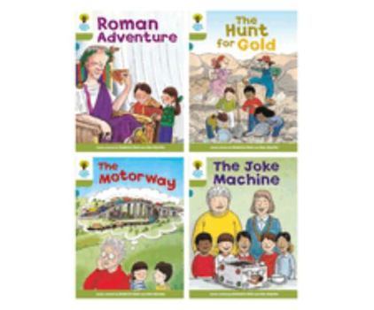Paperback Oxford Reading Tree: Biff, Chip and Kipper Stories: Oxford Level 7: Mixed Pack of 4 Book