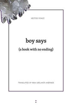 Paperback boy says: (a book without ending) Book