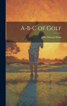 Hardcover A-B-C of Golf Book