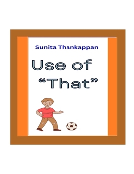 Paperback Use of "that" Book